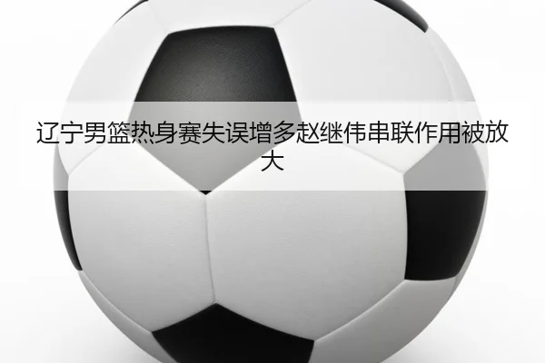 辽宁男篮热身赛失误增多赵继伟串联作用被放大 - kaiyun